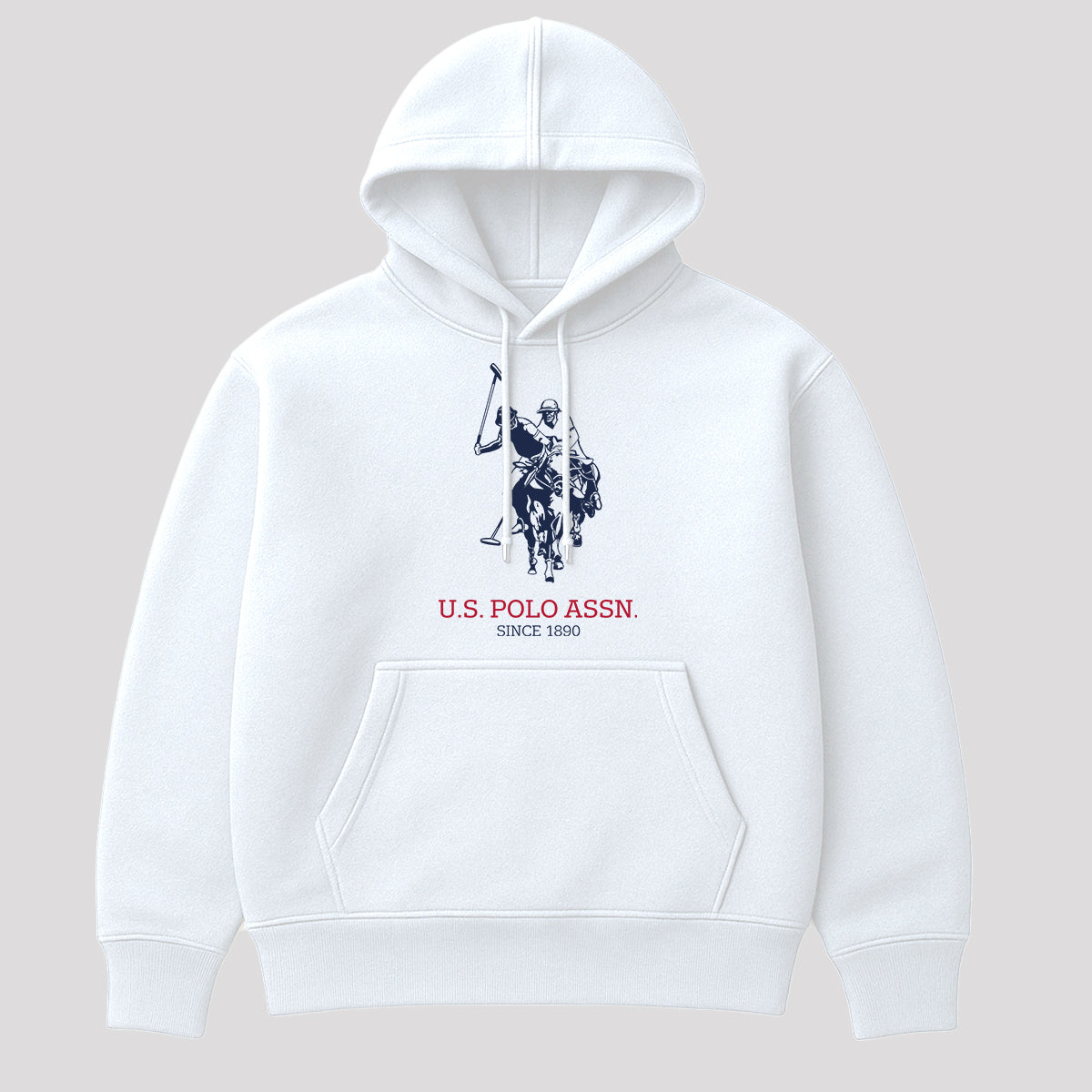 Us polo -100% cotton hoodie